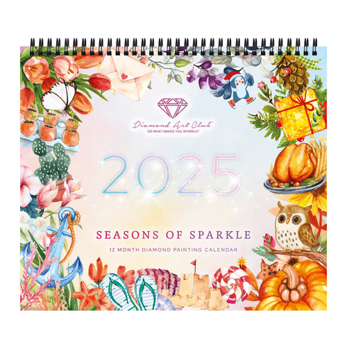 2025 Diamond Painting Calendar B0