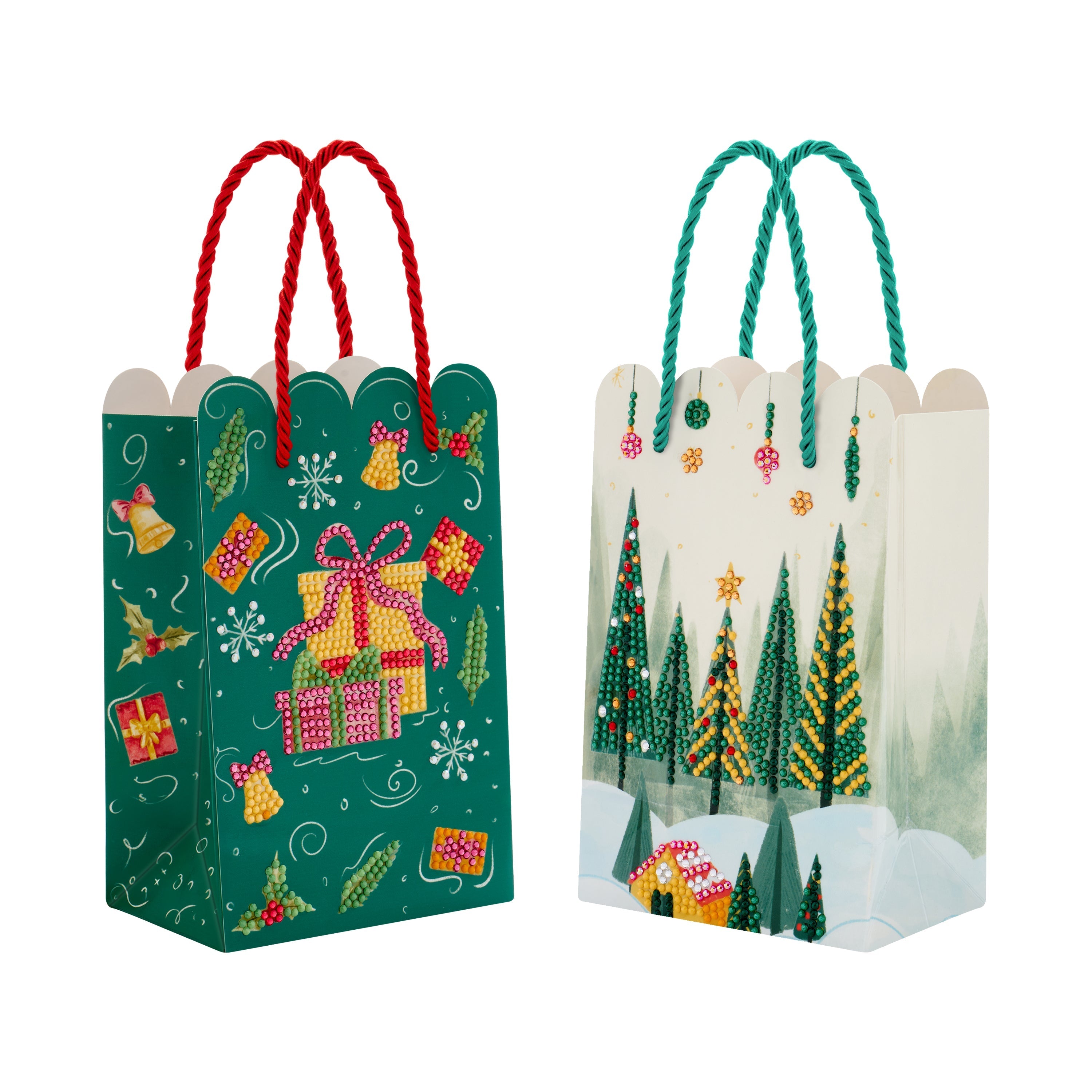 Winter Wonderland & Jolly Gifts - Gift Bags (Set of 2) N0