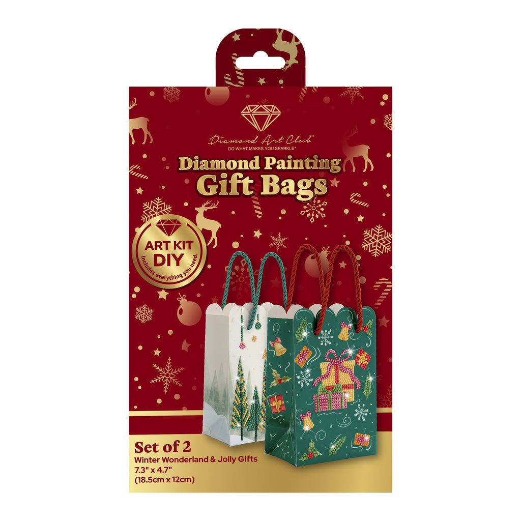 Winter Wonderland & Jolly Gifts - Gift Bags (Set of 2) N0