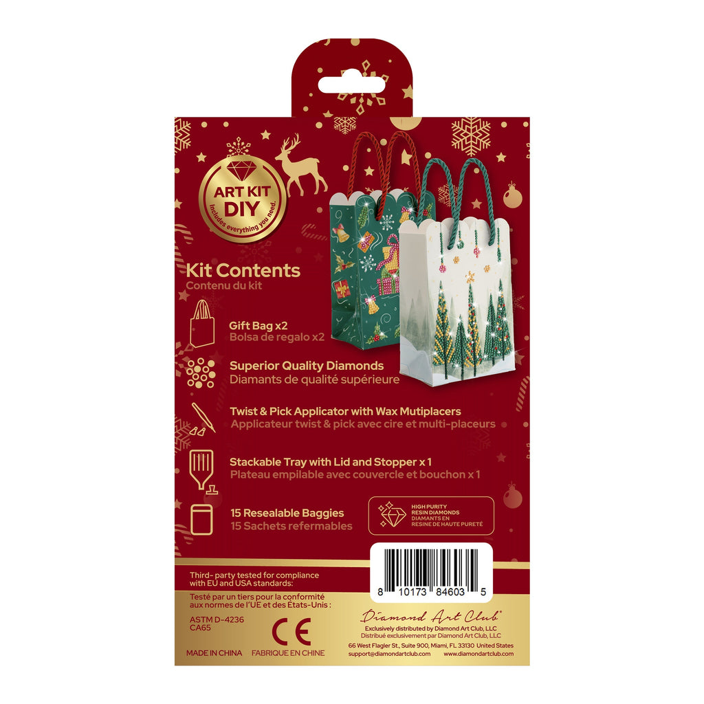Winter Wonderland & Jolly Gifts - Gift Bags (Set of 2) H9