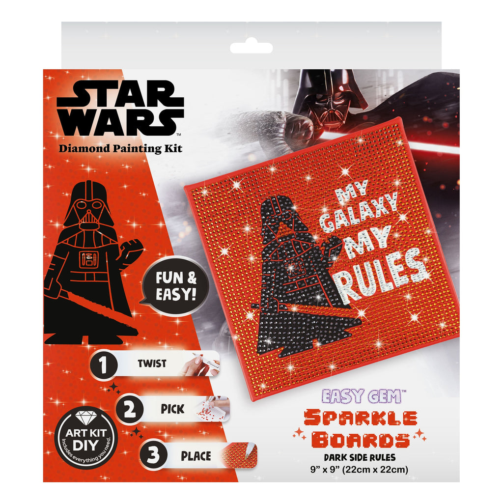 Dark Side Rules (Darth Vader) - Easy Gem™ Sparkle Boards M5