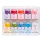 Aurora Borealis - Rainbow Square (Set of 10) O2