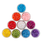 Aurora Borealis - Rainbow Square (Set of 10) O2