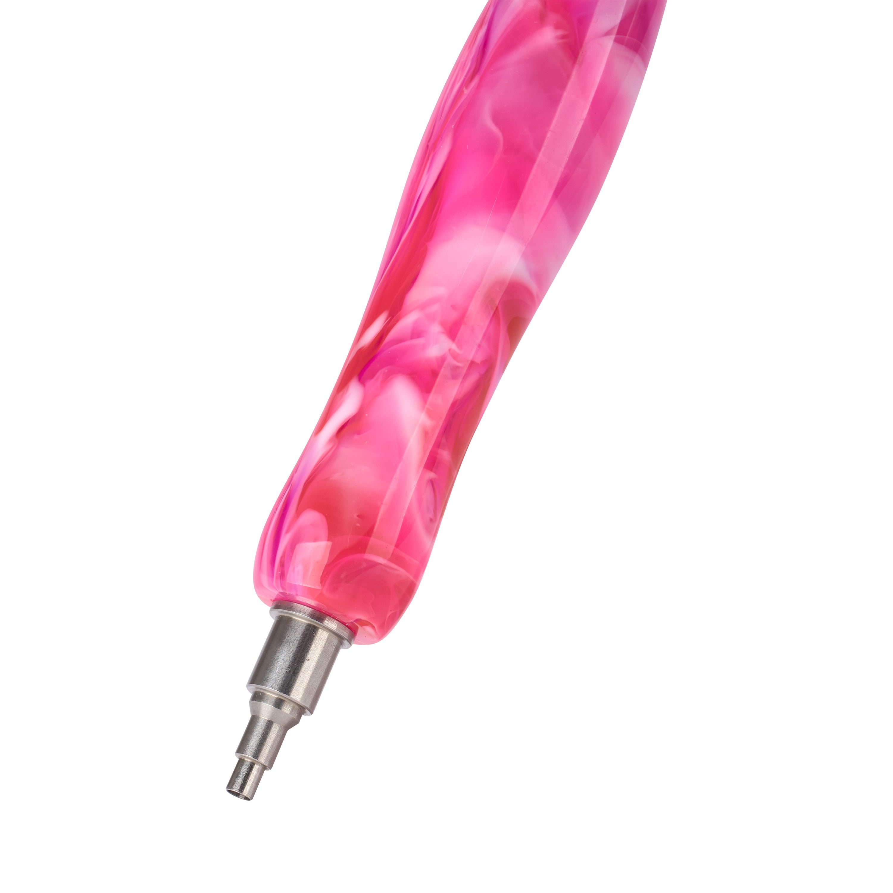 Twist-On Dual-Threaded Premium Drill Pen – Blooming Rosette Swirl A7