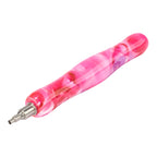 Twist-On Dual-Threaded Premium Drill Pen – Blooming Rosette Swirl A7