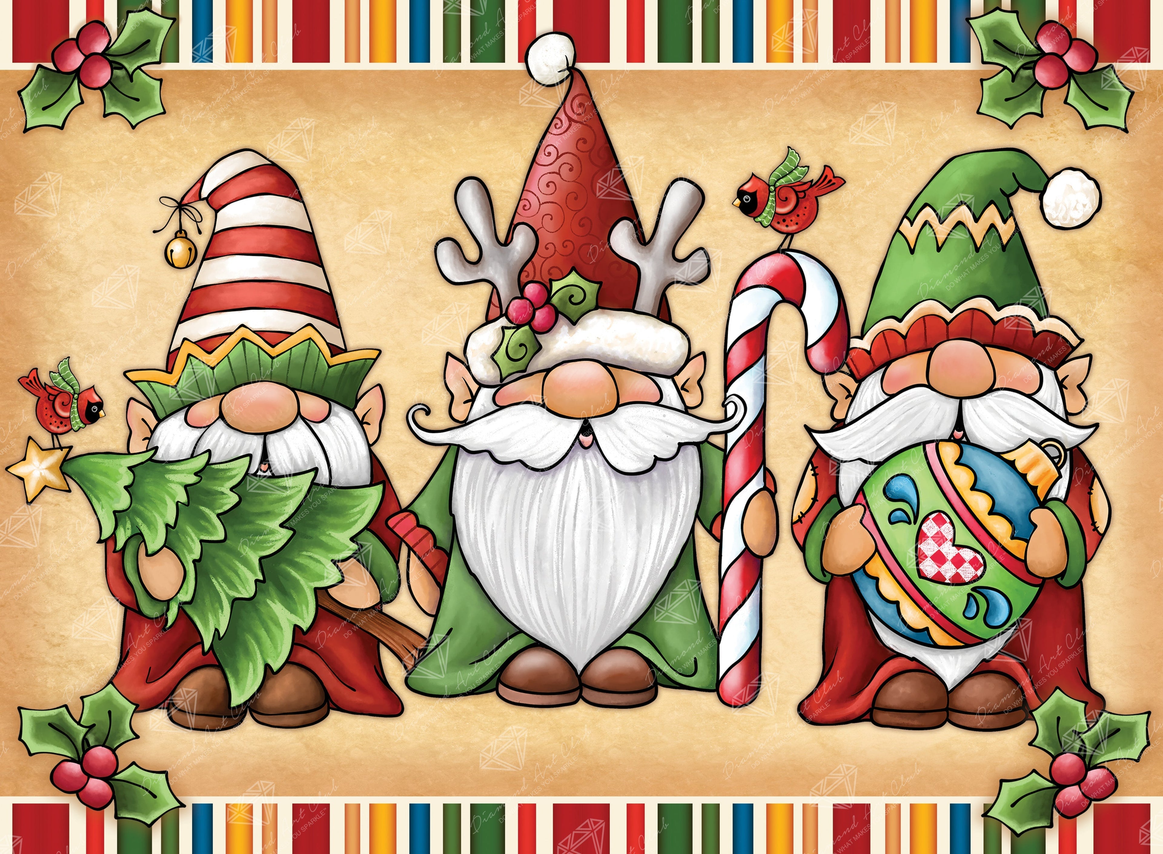 Christmas Gnome Trio R8