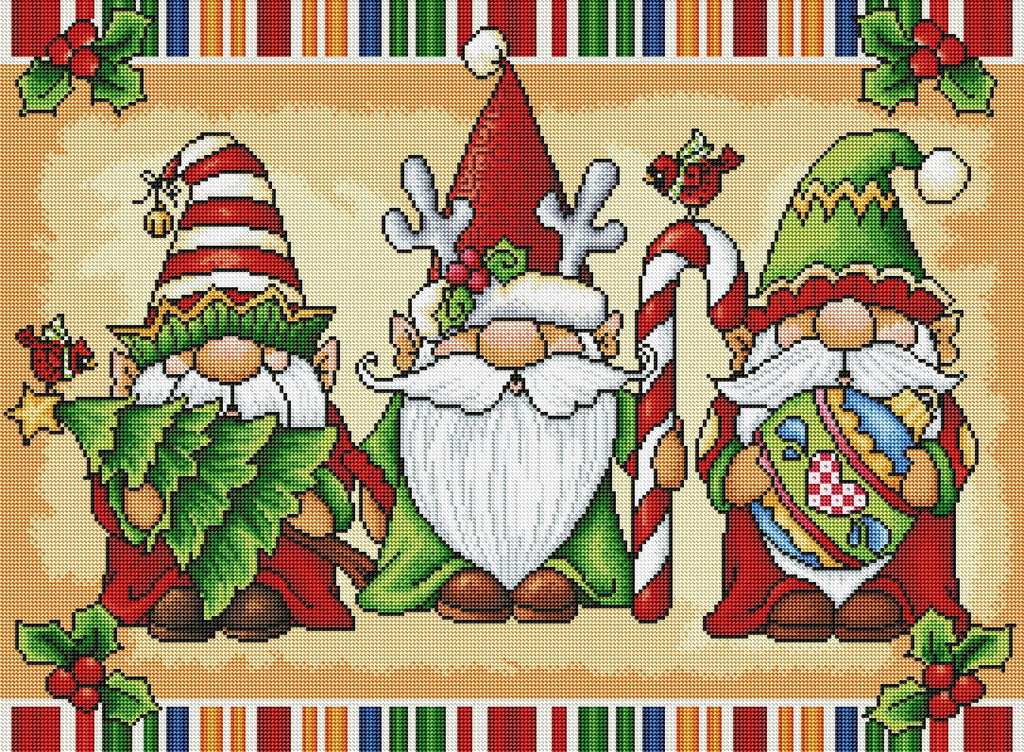 Christmas Gnome Trio R8