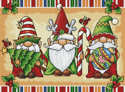 Christmas Gnome Trio R8
