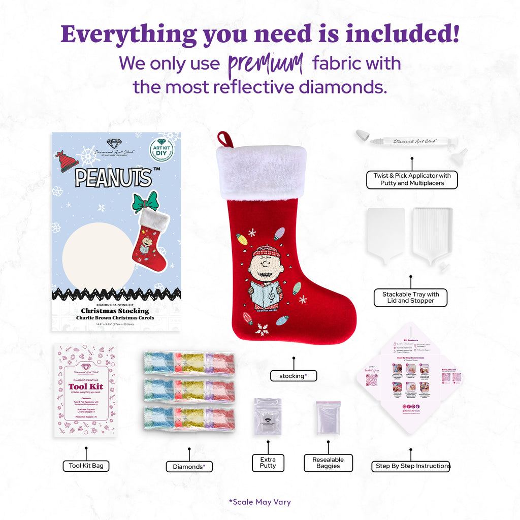 Christmas Stocking - Charlie Brown™ Christmas Carols F4
