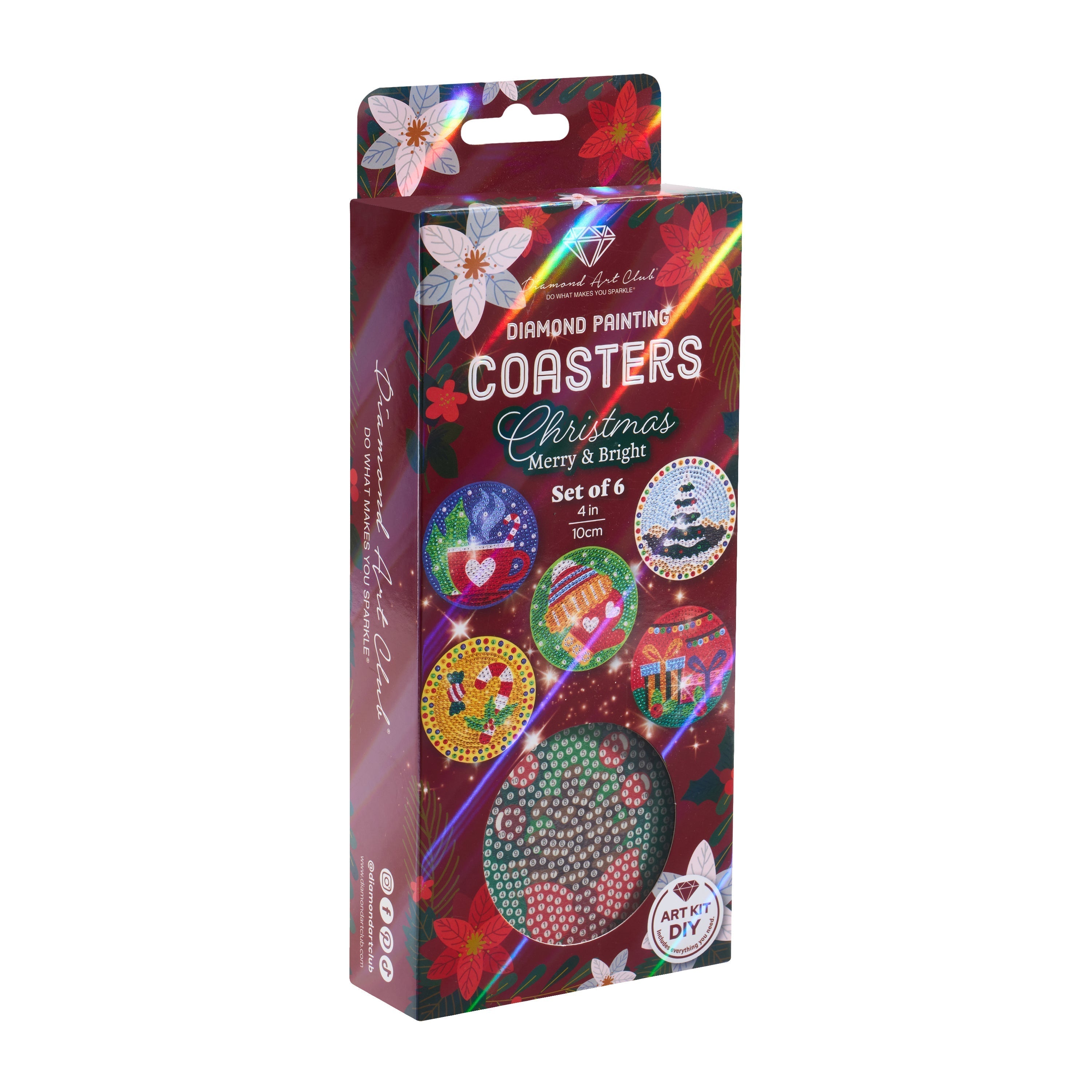 Coasters - Christmas Merry & Bright E1