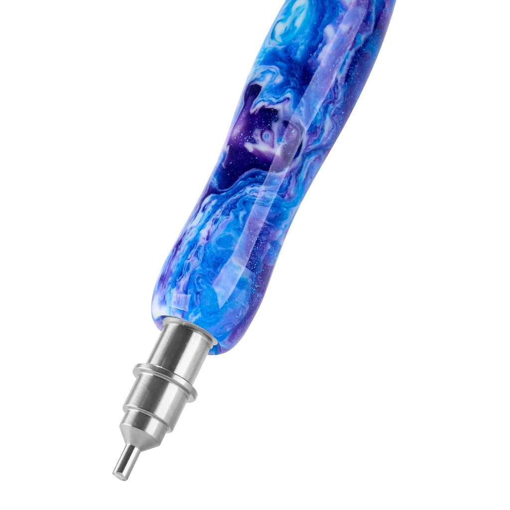Twist And Pick Premium Pen - Cyan Calypso Swirl L6