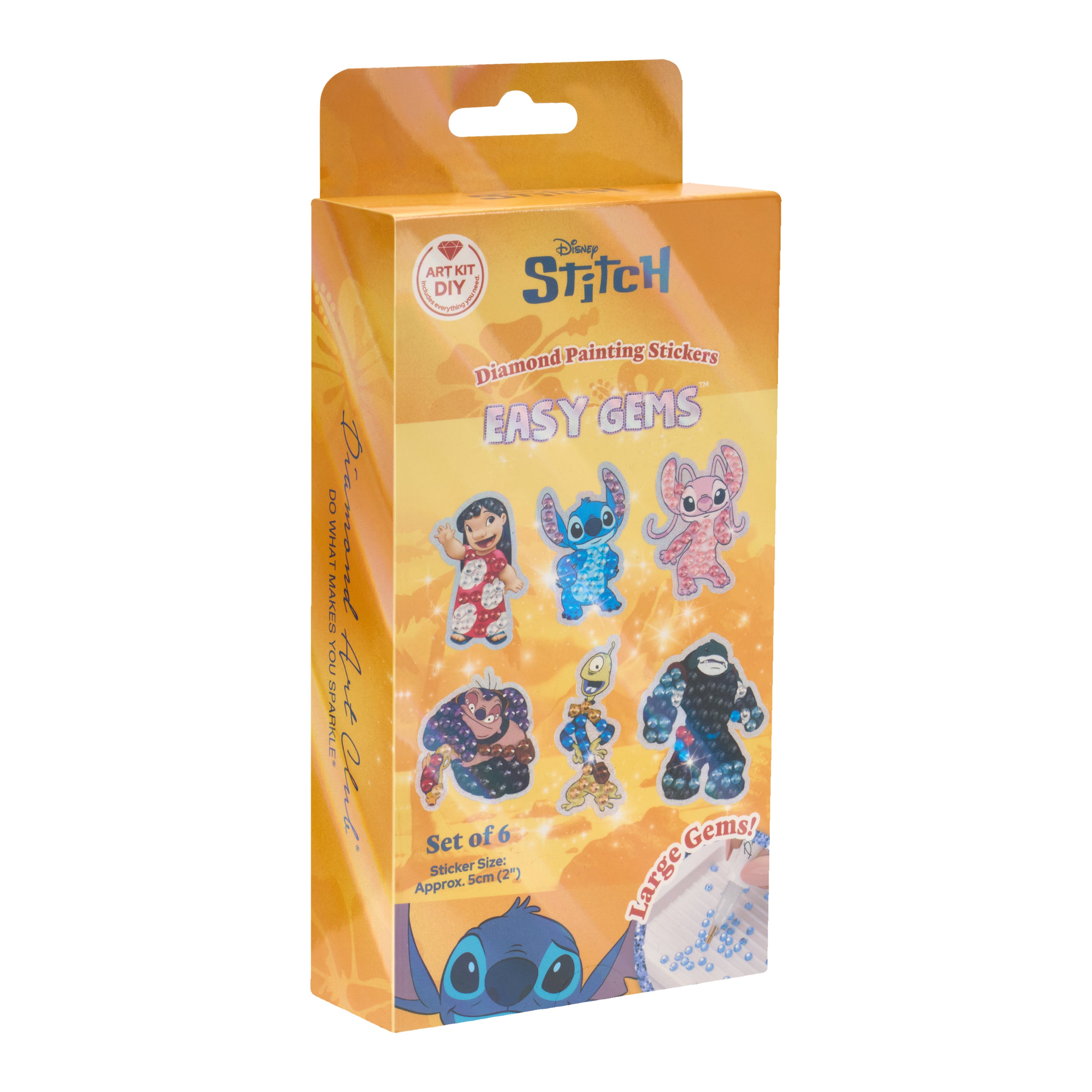 Easy Gem™ Stickers - Lilo & Stitch™ (Set of 6) R1