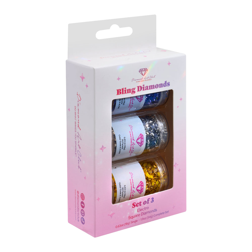 Electro Diamond® - Square (Set of 3) K3