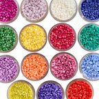 Fairy Dust® - Muted Rainbow Square (Set of 15) D8