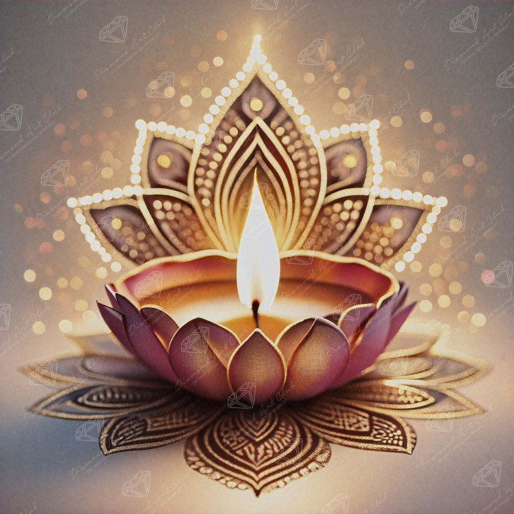 Festive Glow: Diwali Candlelight U6