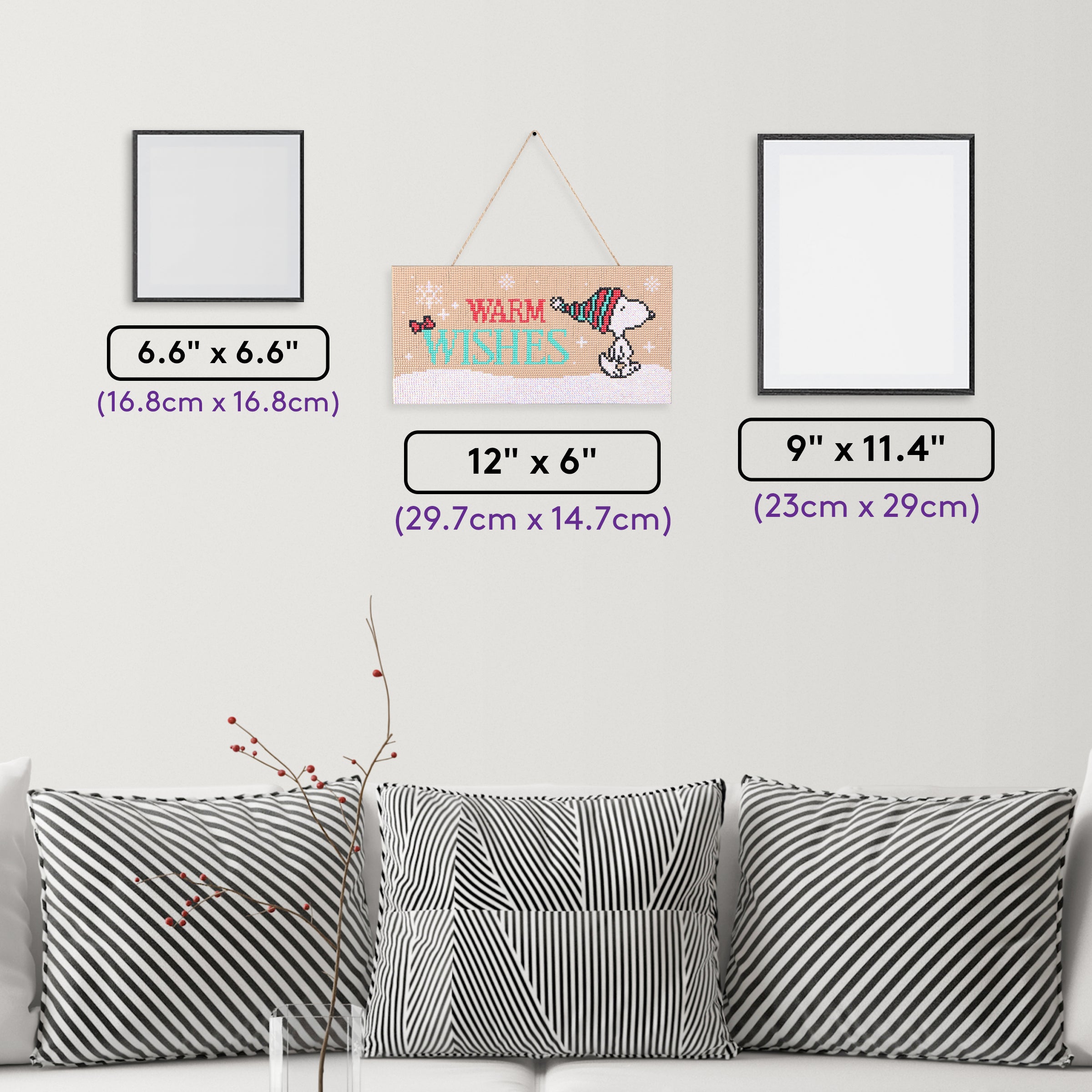 Hanging Sign - Warm Wishes Z8