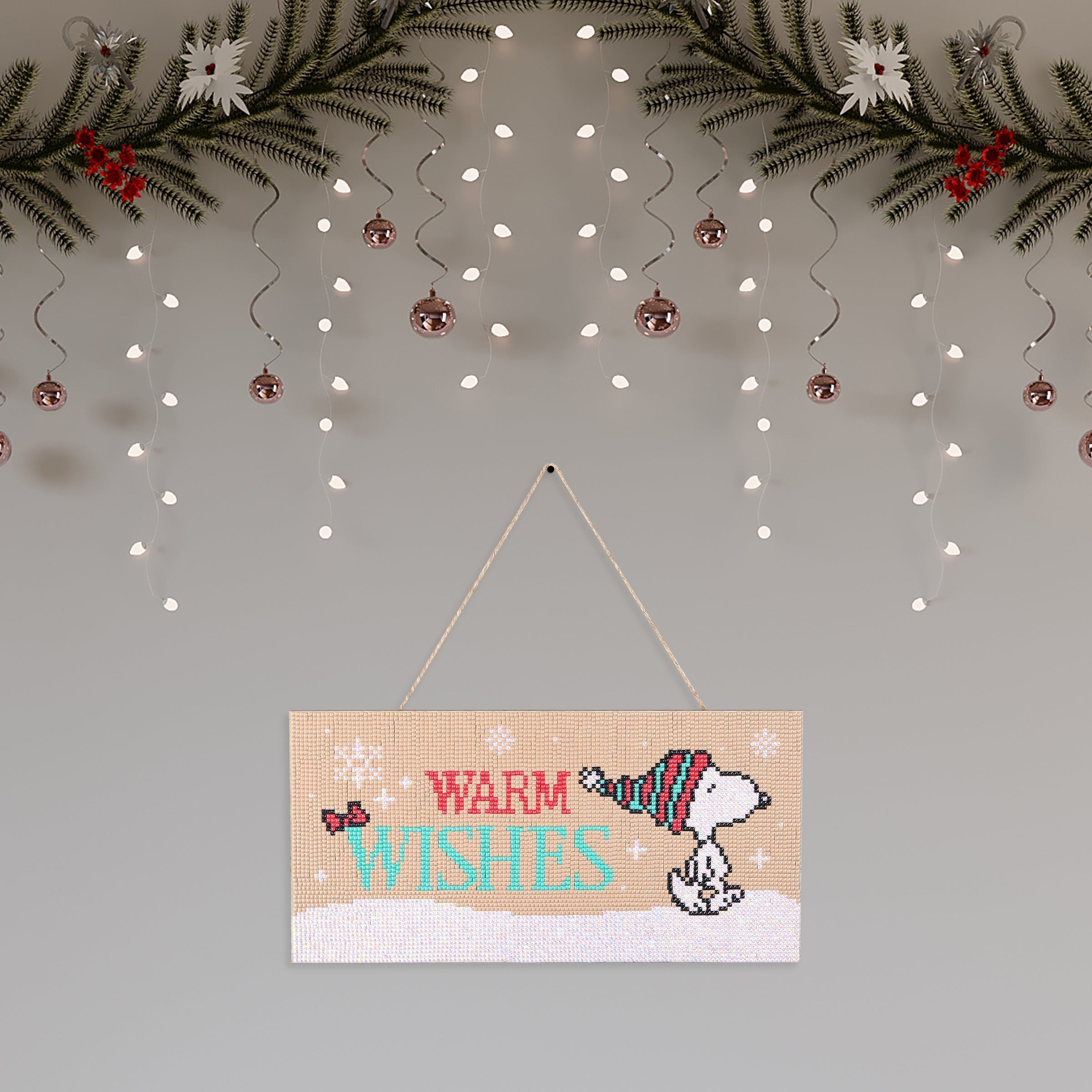 Hanging Sign - Warm Wishes Y3