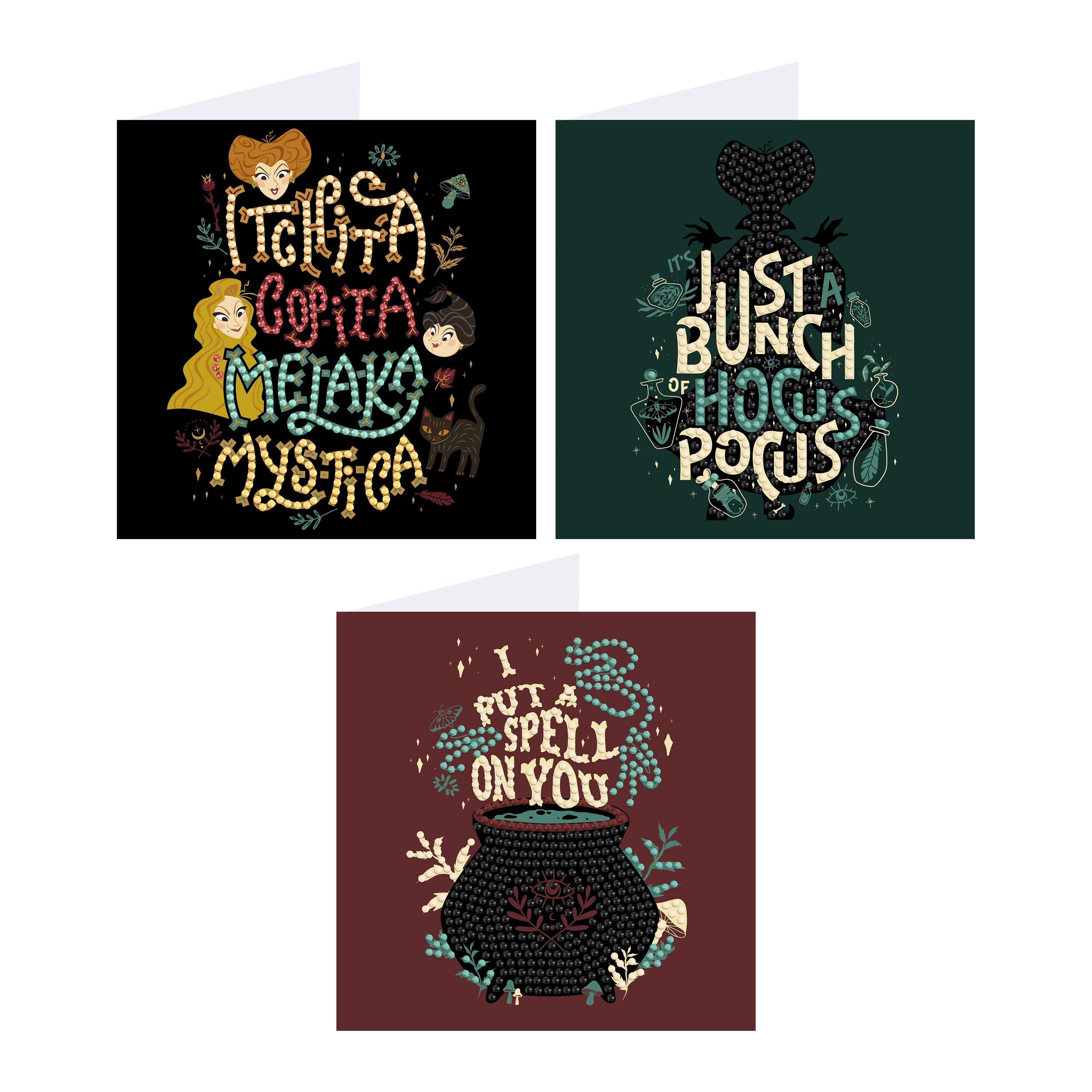 Hocus Pocus™ DIY Cards (Set of 3) J7