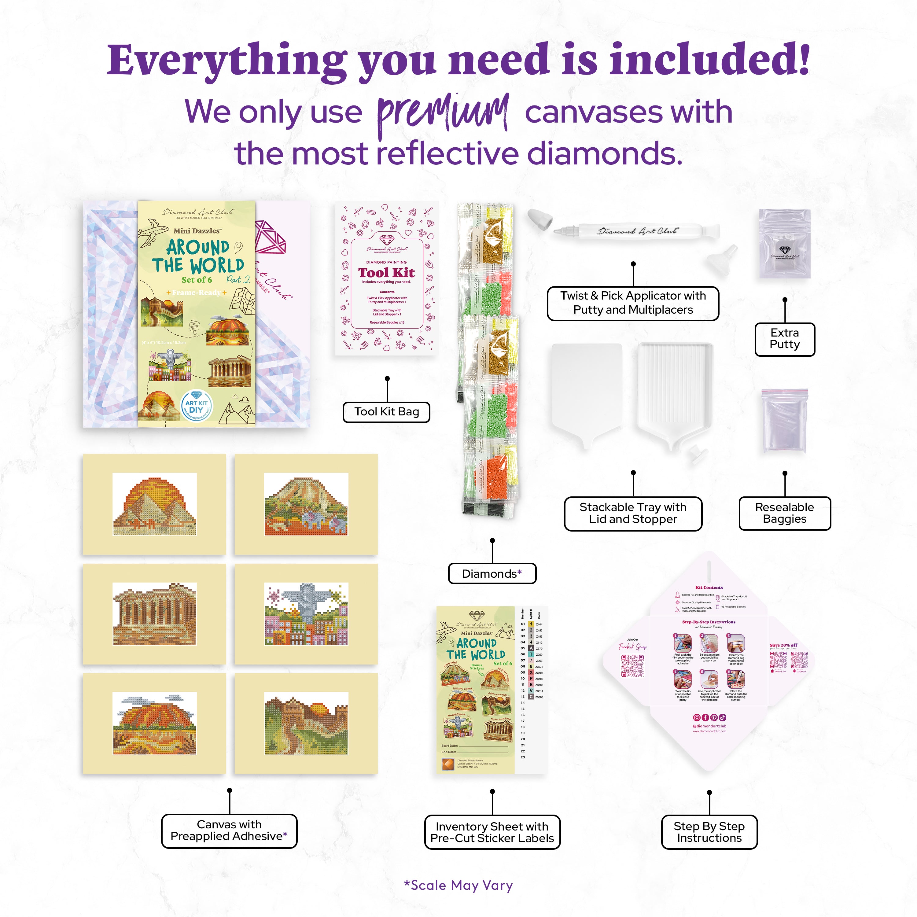 Mini Dazzles™ - Around the World Part 2 T3