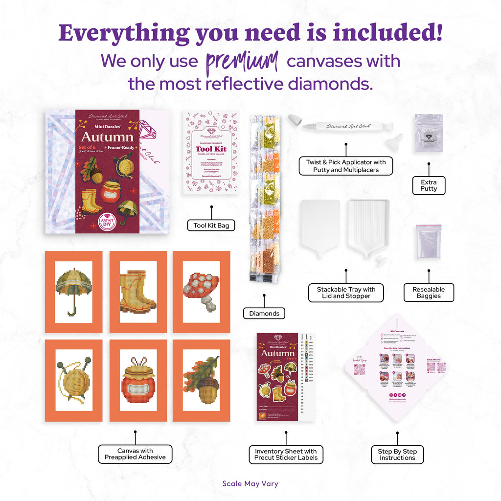 Mini Dazzles™ - Autumn & Thanksgiving Bundle B1