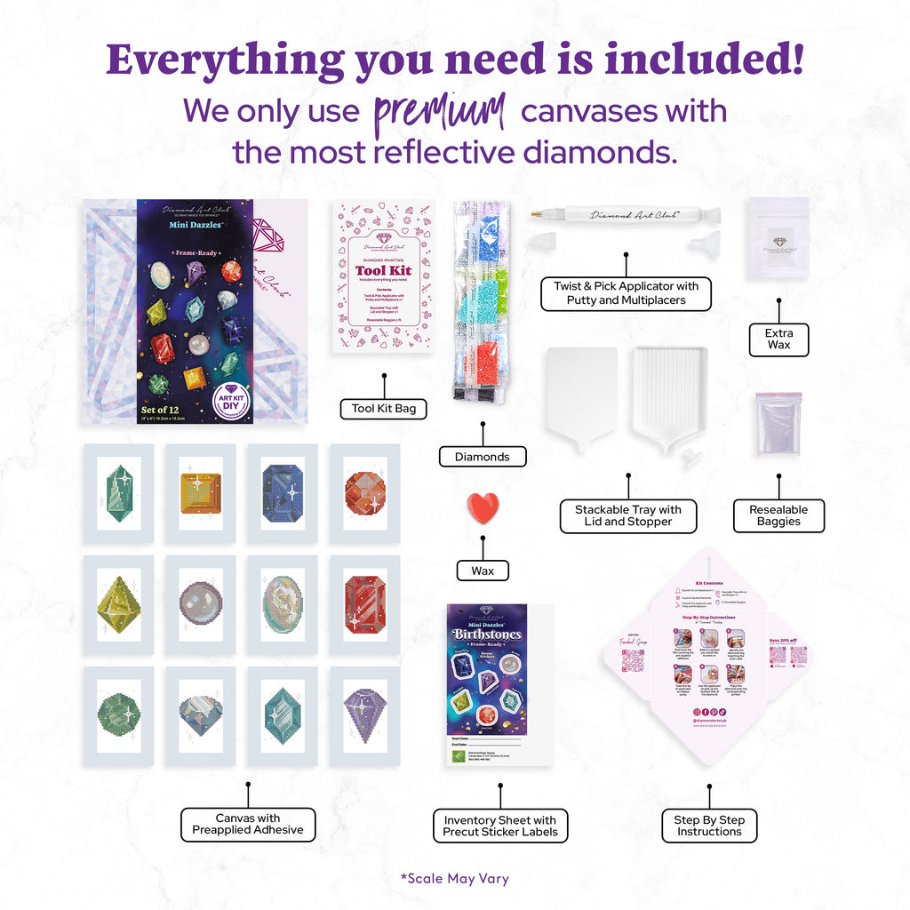 Mini Dazzles™ - Birthstone A1