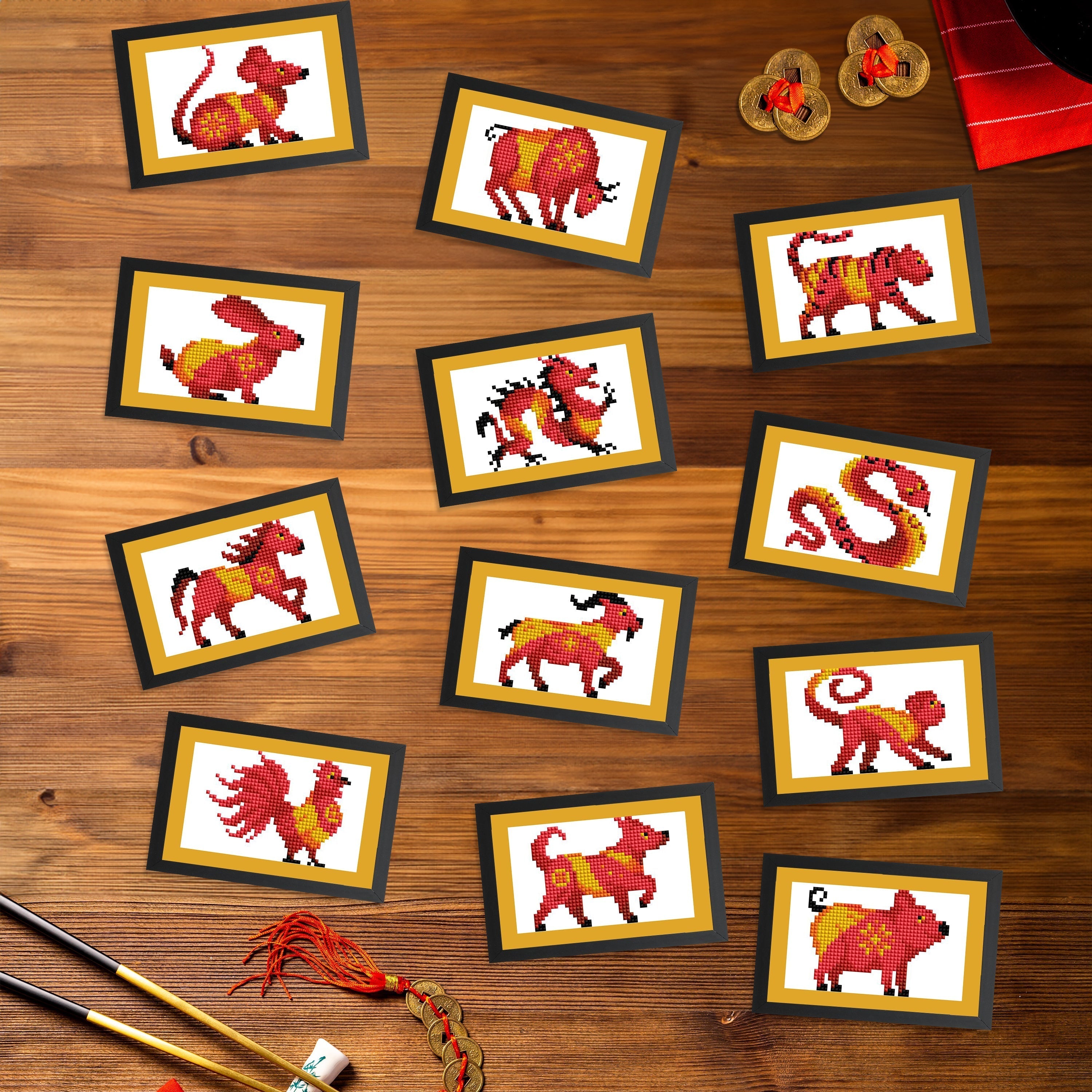 Mini Dazzles™ - Chinese Zodiac U4