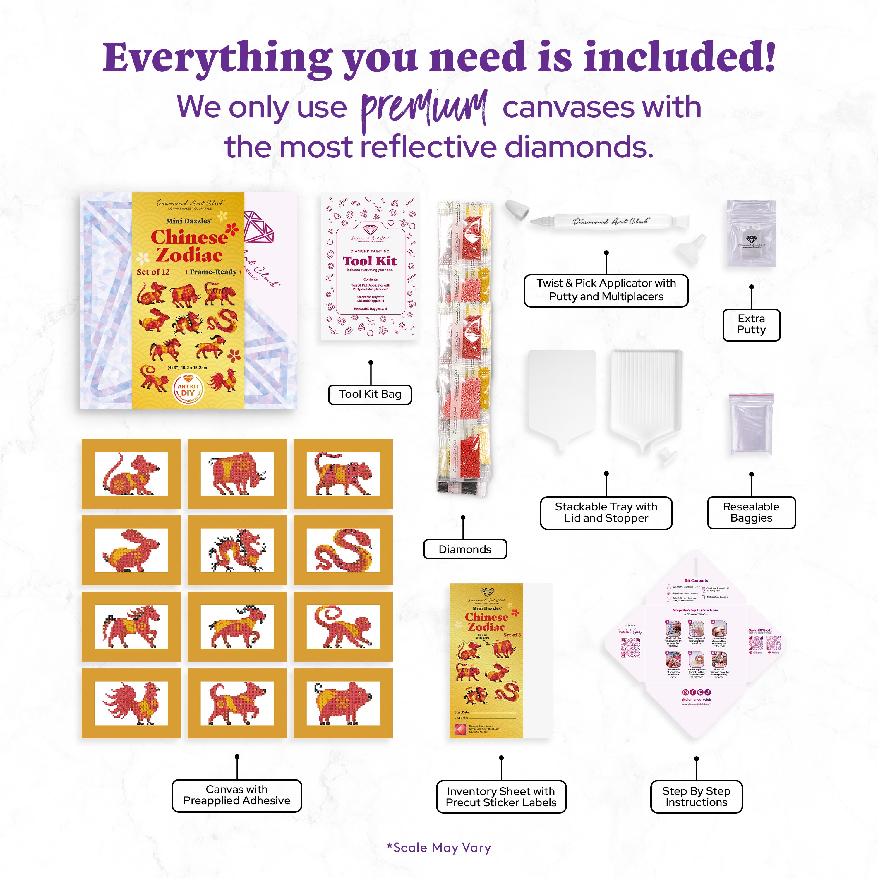 Mini Dazzles™ - Chinese Zodiac U4