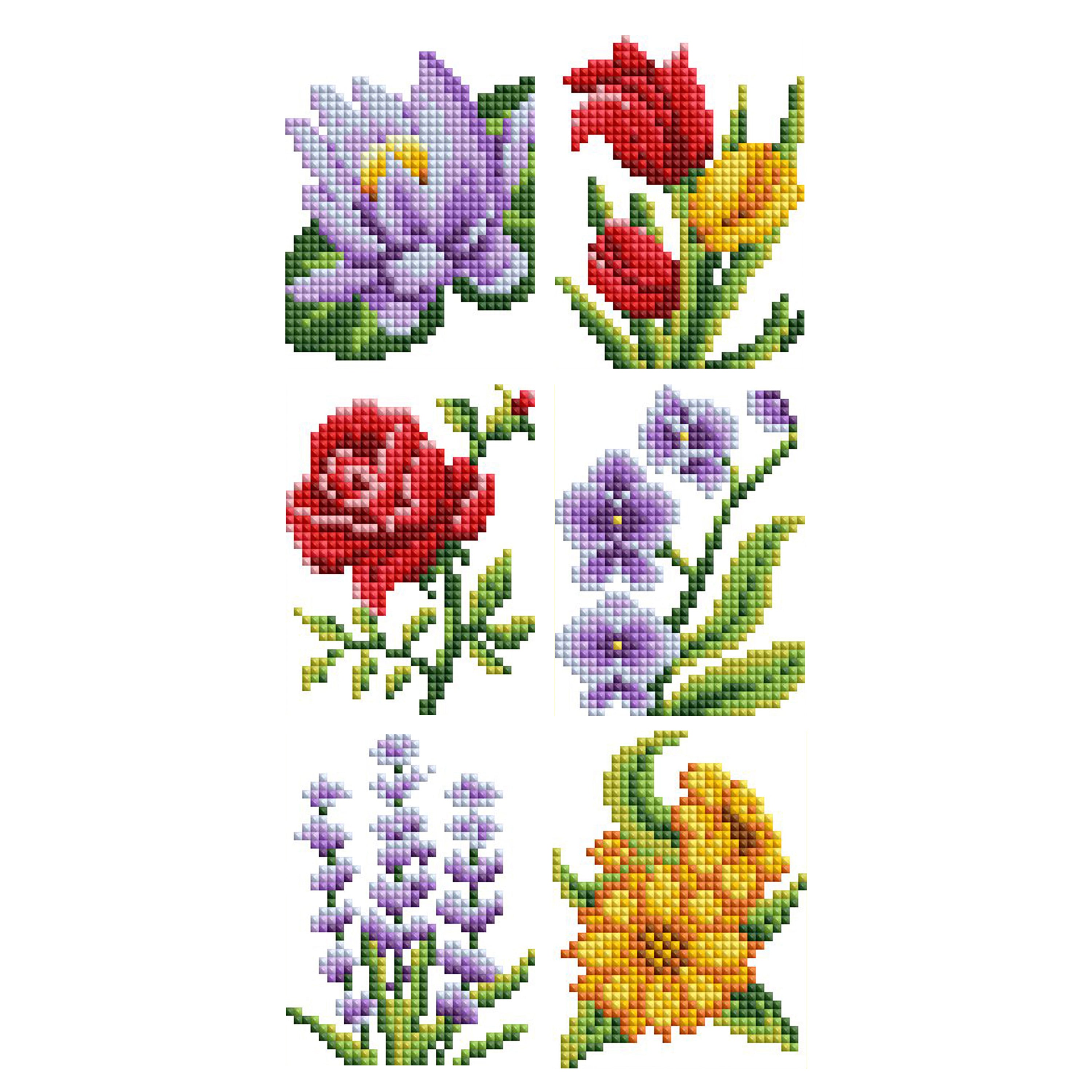 Mini Dazzles™ - Classic Flowers O8
