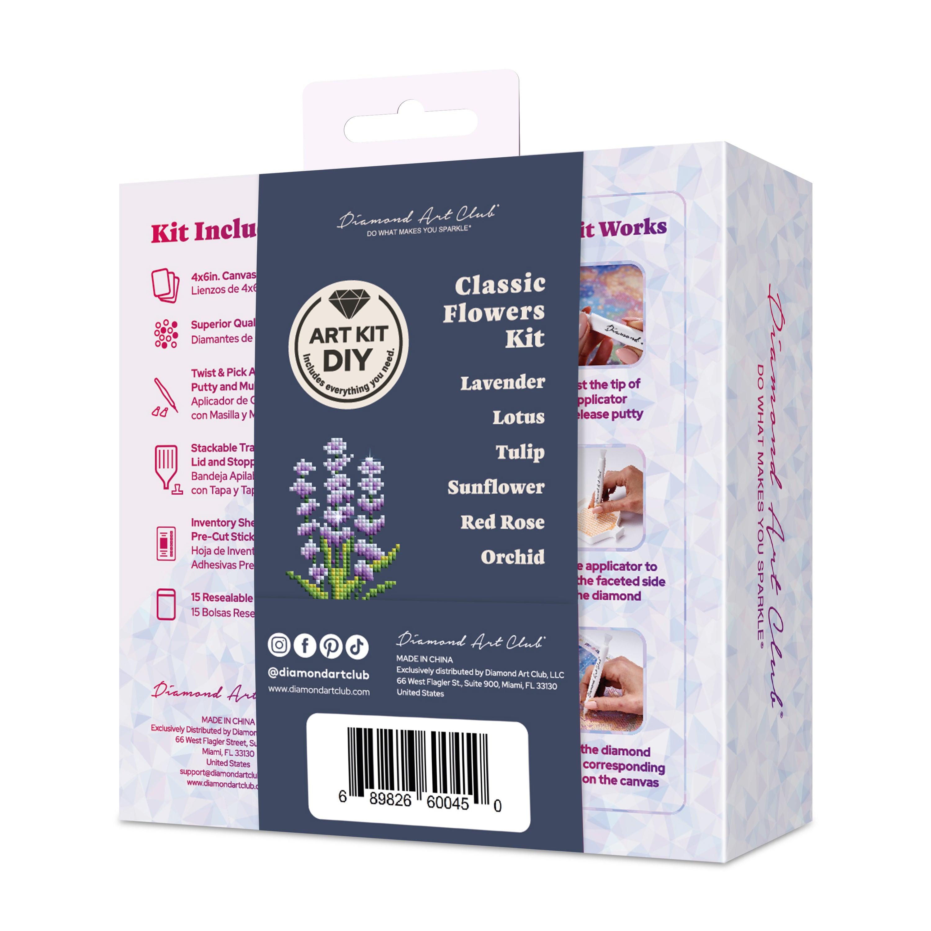 Mini Dazzles™ - Classic Flowers O8