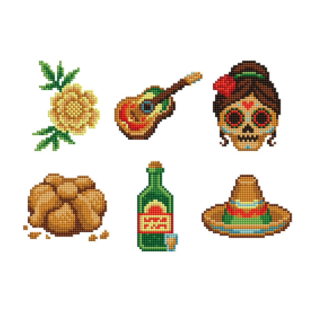 Mini Dazzles™ - Dia de los Muertos C8