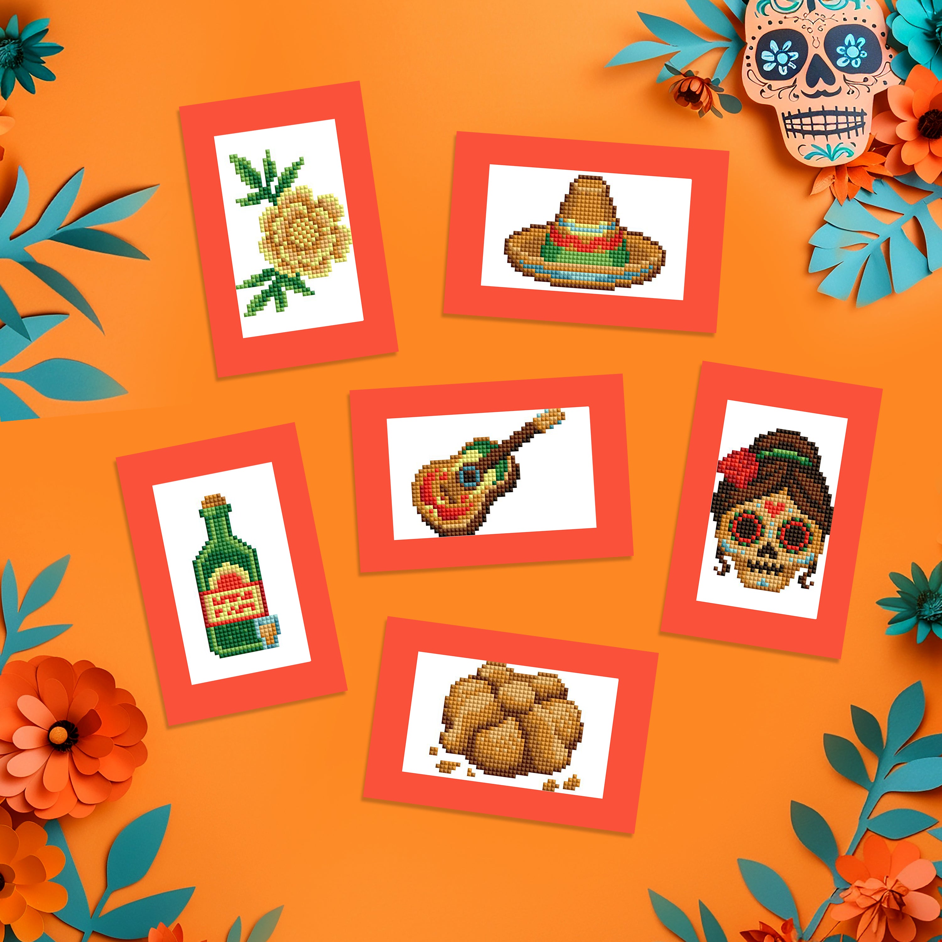 Mini Dazzles™ - Dia de los Muertos C8