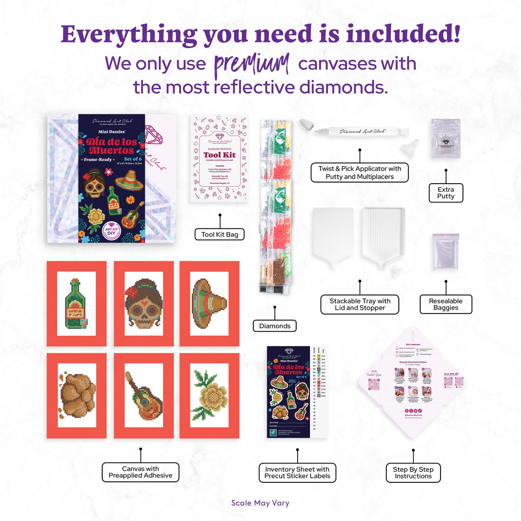 Mini Dazzles™ - Dia de los Muertos C8