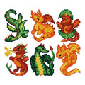 Mini Dazzles™ - Dragons H6