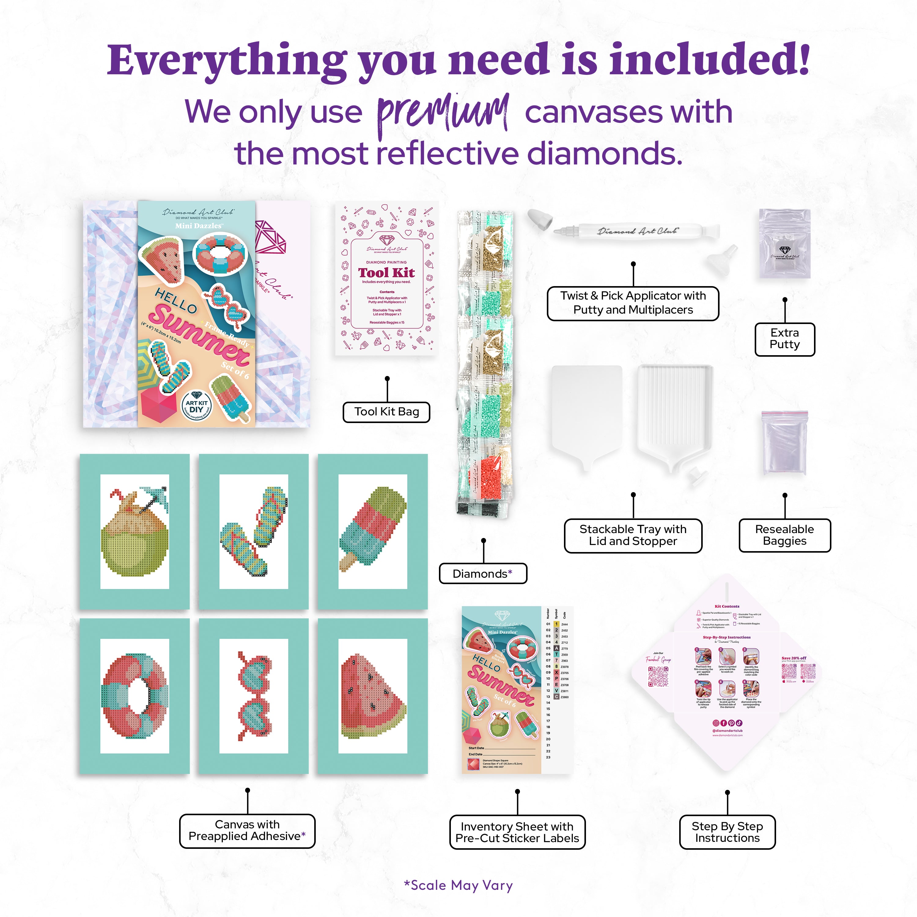 Mini Dazzles™ - Hello Summer I8