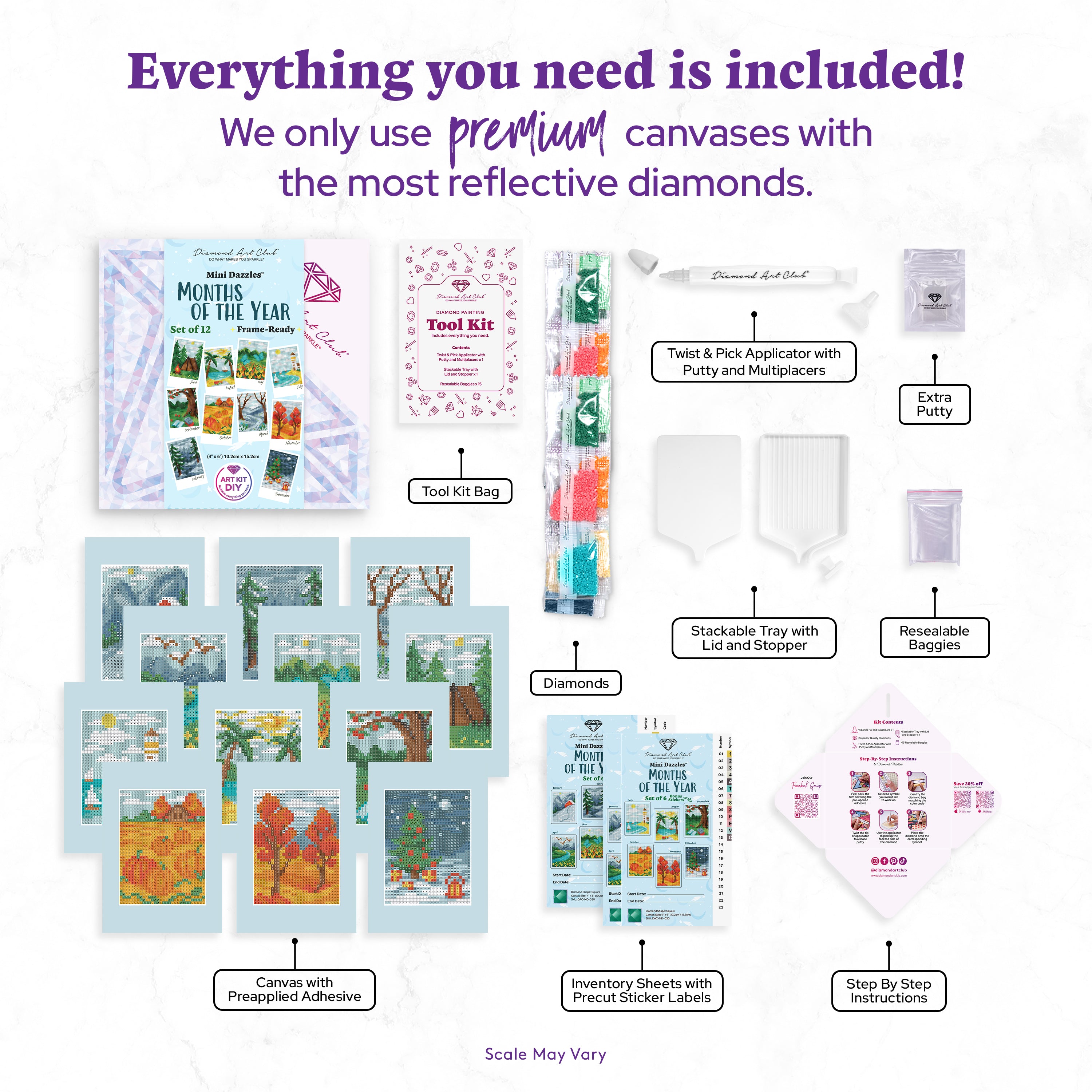 Mini Dazzles™ - Months of the Year S7