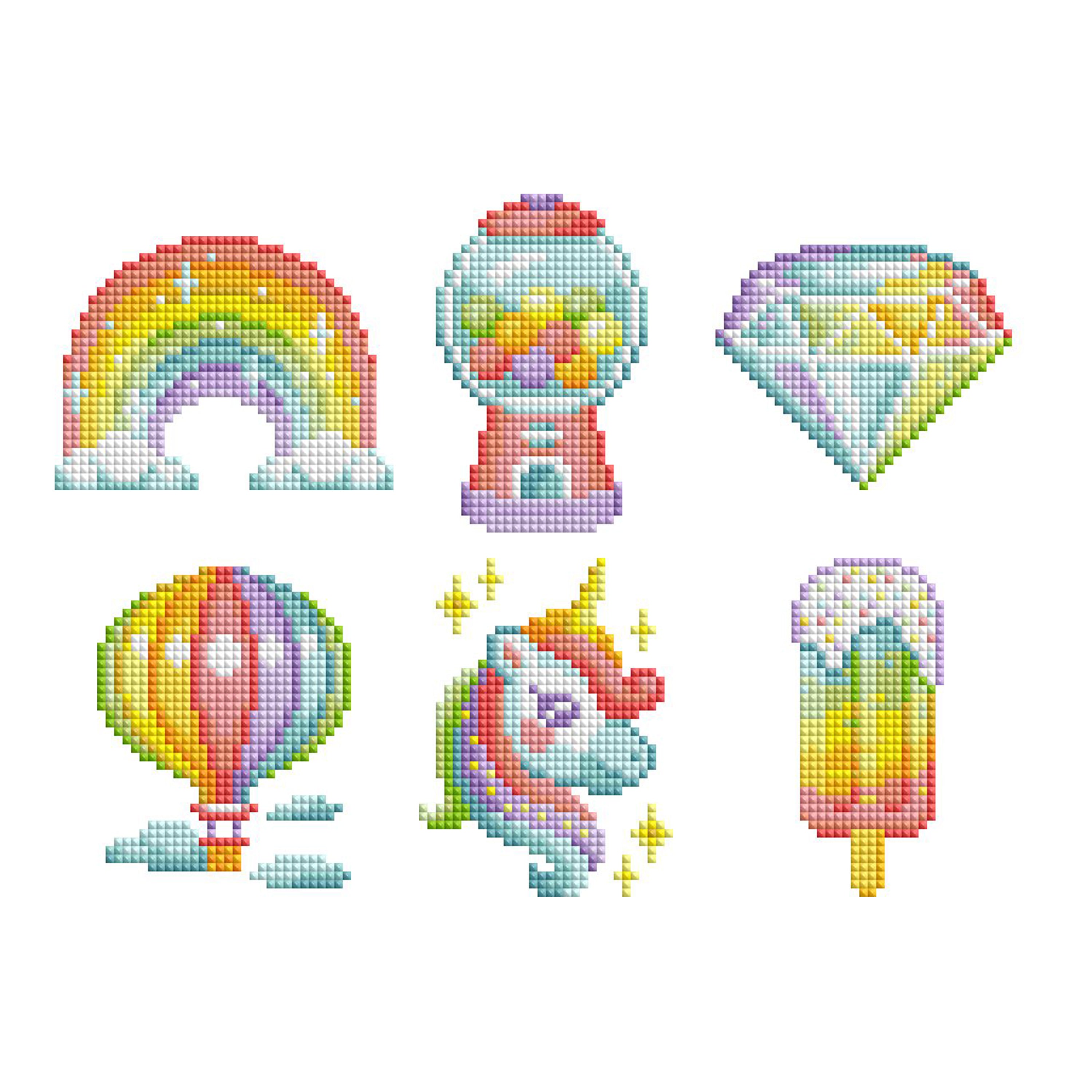 Mini Dazzles™ - Rainbow R9