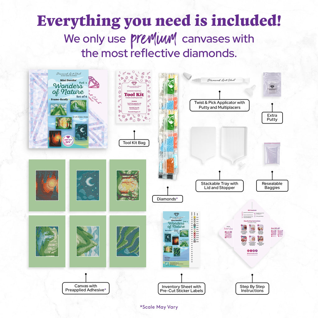 Mini Dazzles™ - Wonders of Nature Part 2 J3