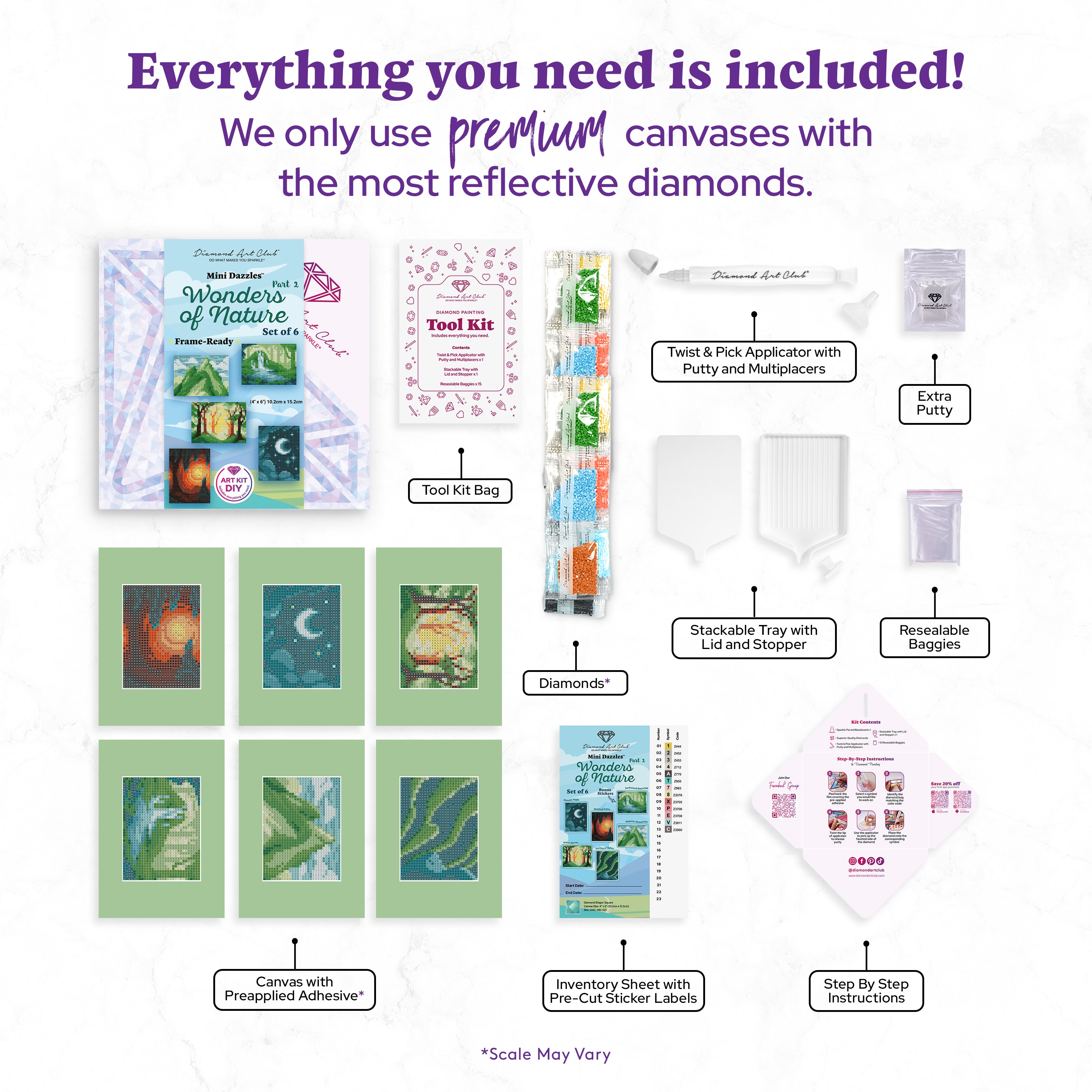 Mini Dazzles™ - Wonders of Nature Part 2 J3
