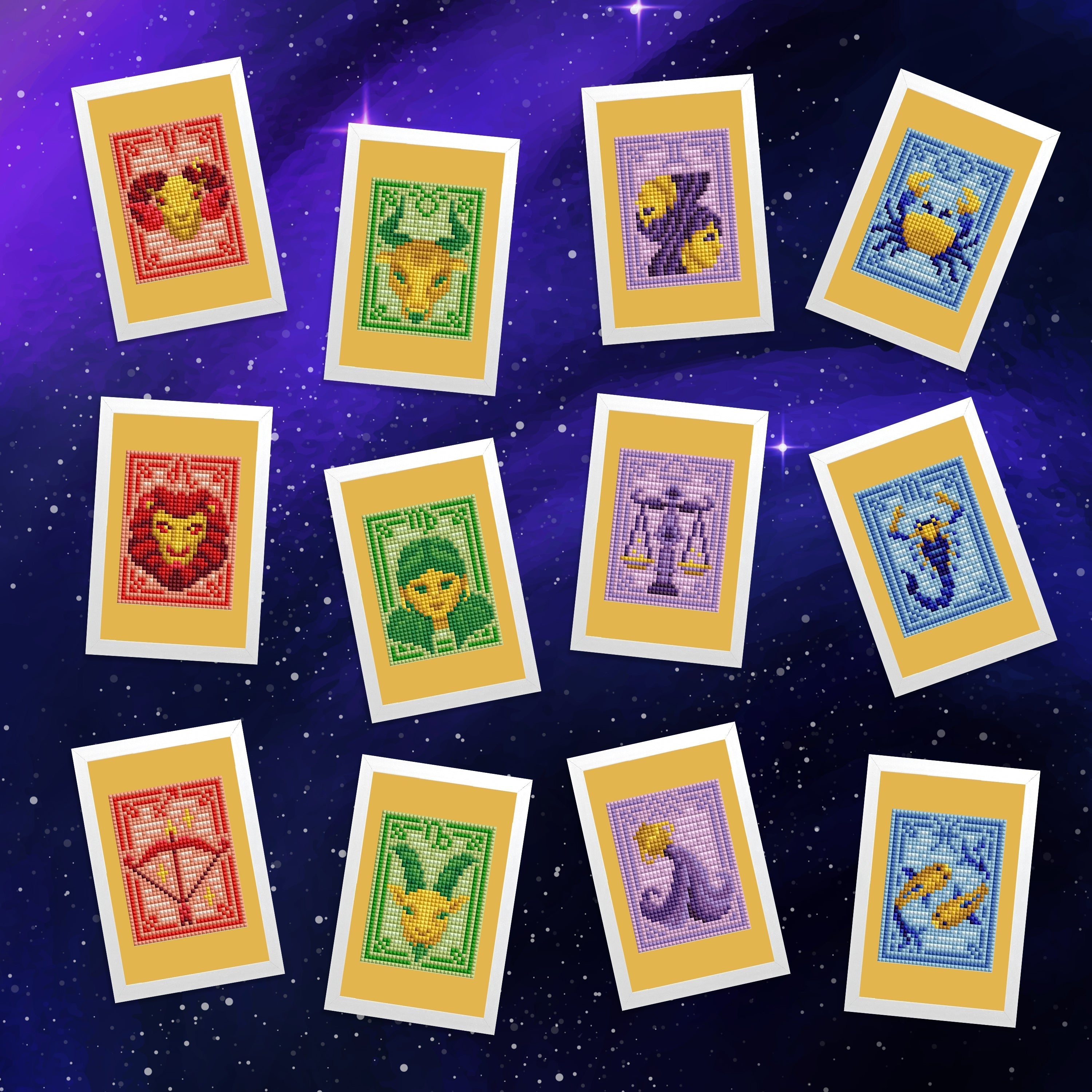 Mini Dazzles™ - Zodiac Signs C7