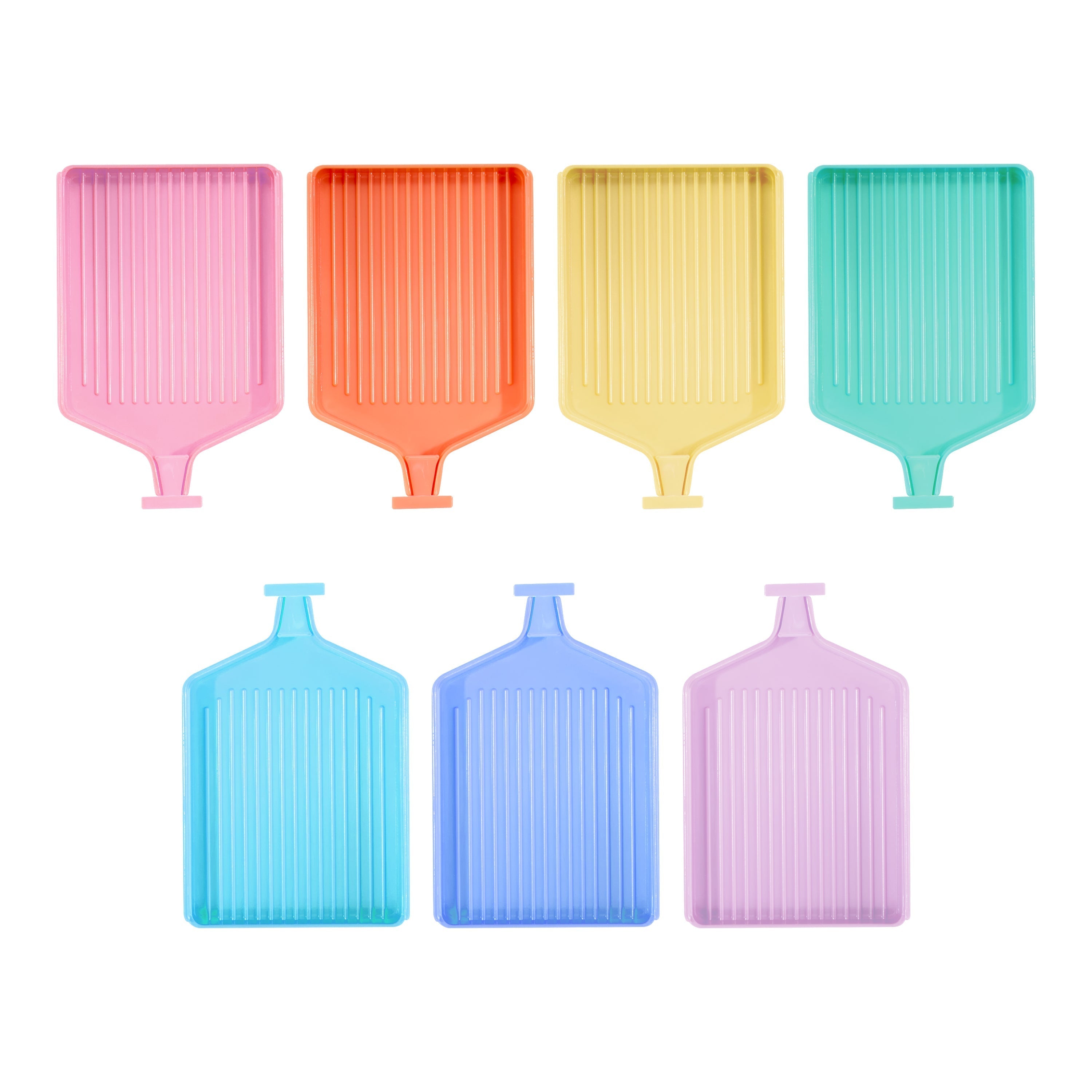 Pastel Rainbow Trays - Large (Set of 7) P4