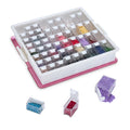 Premium 54-Container Diamond Storage Organizer O7