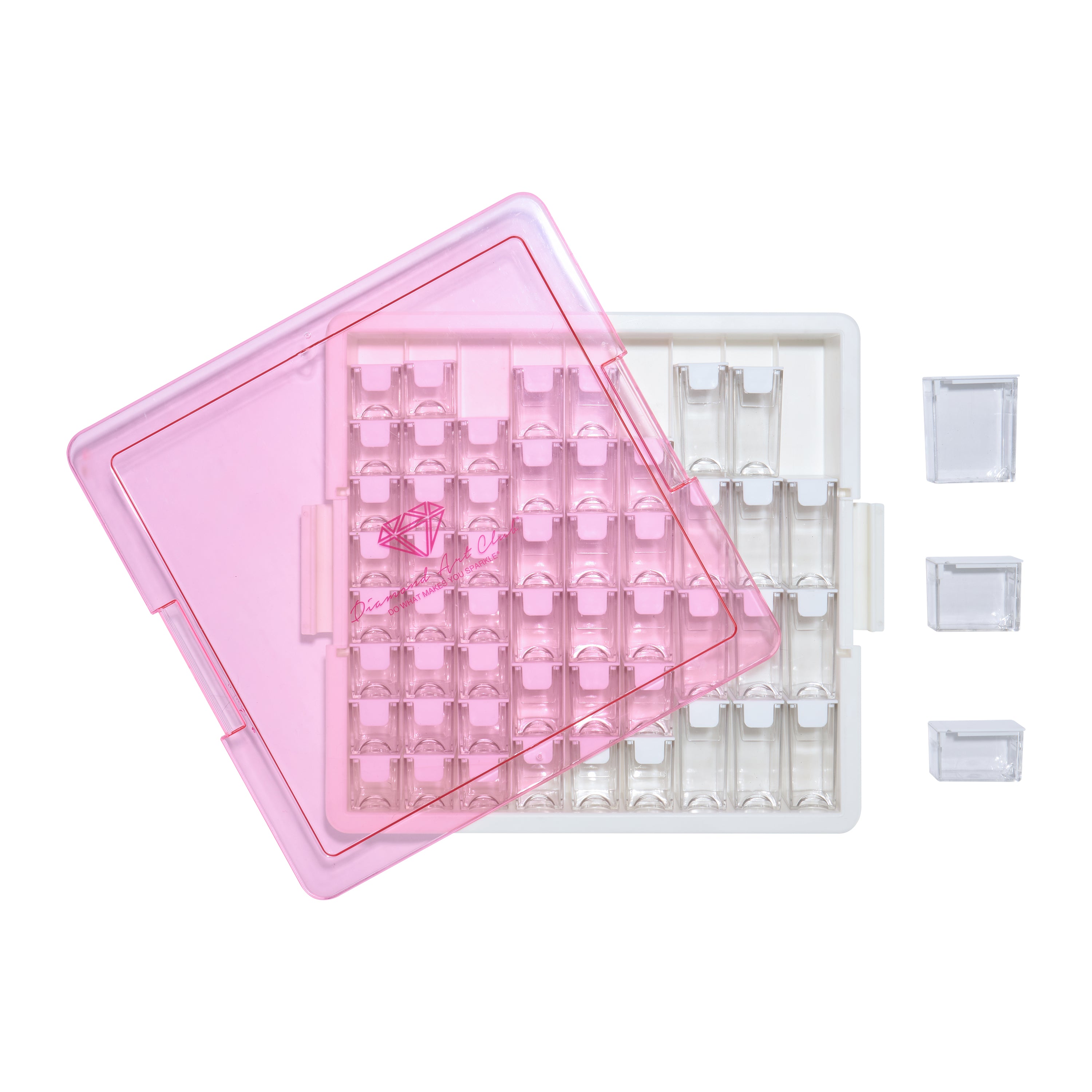Premium 54-Container Diamond Storage Organizer O7