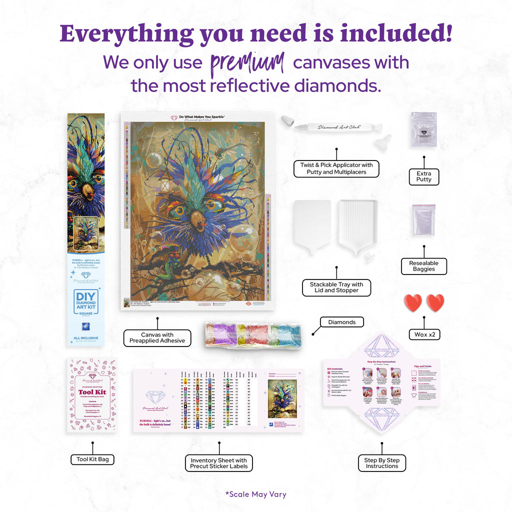 PURNELL - light's on...but the bulb is definitely loose! O2