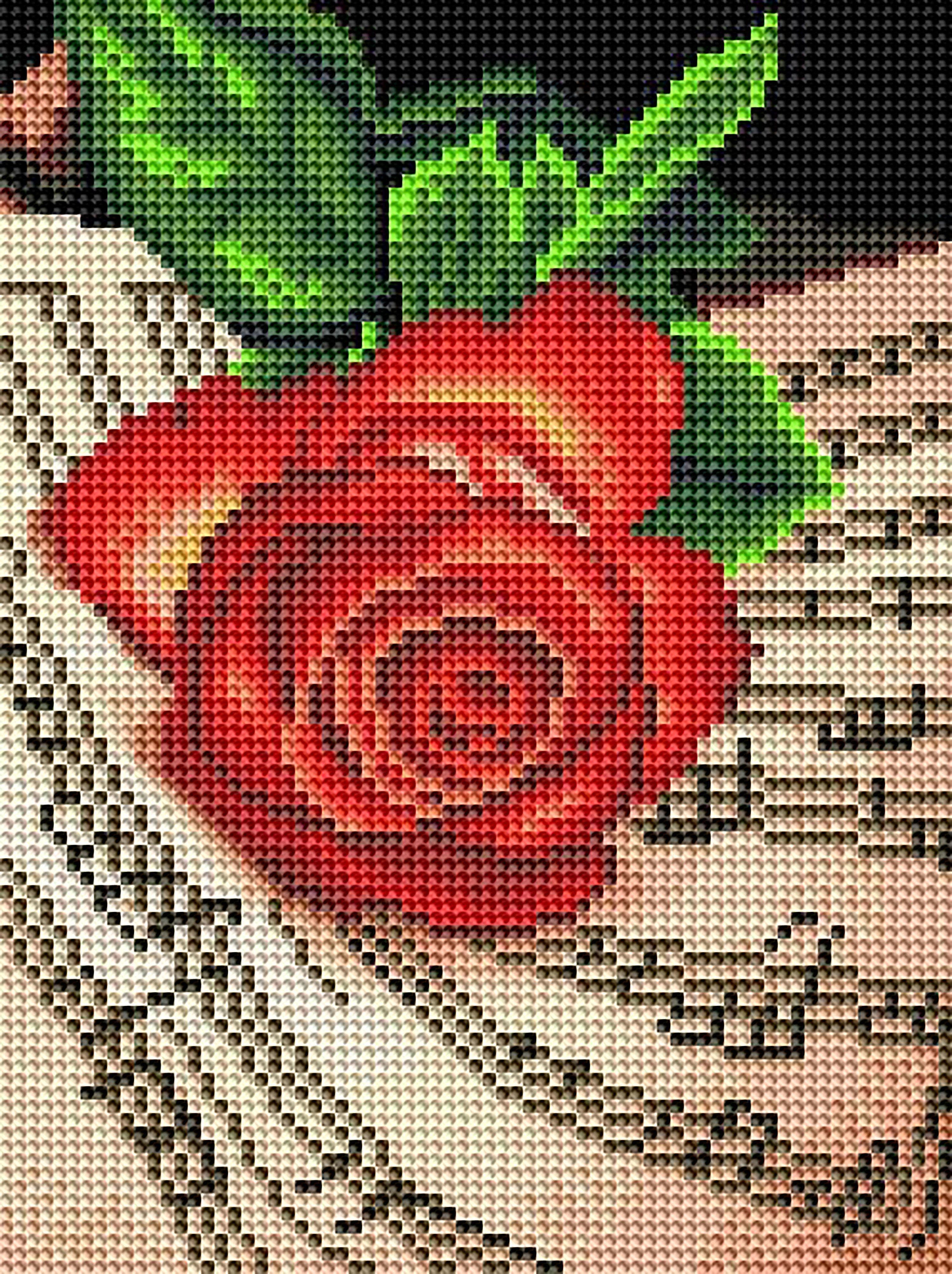 Rose Music Sheet X1