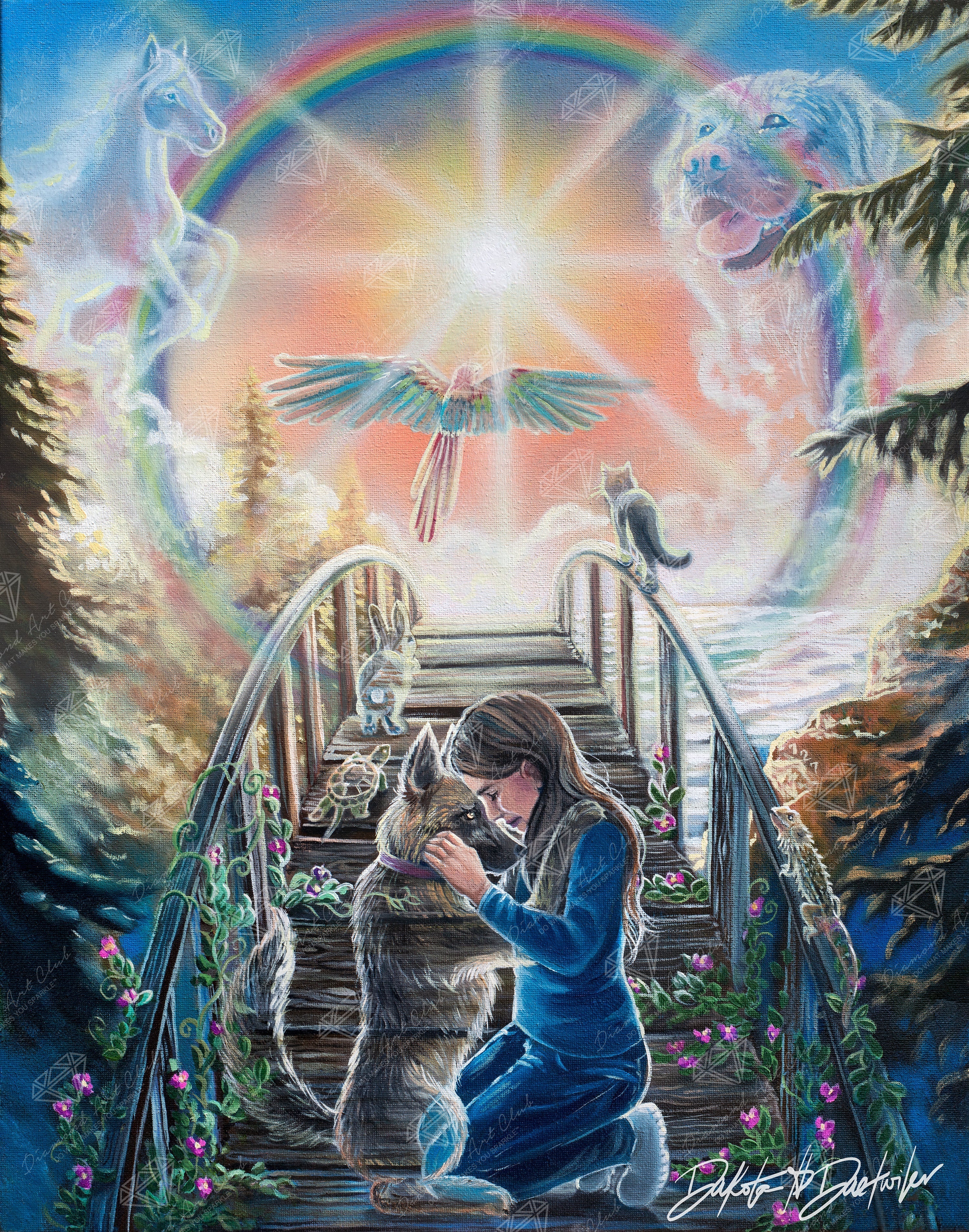 Saying Goodbye (The Rainbow Bridge) G9