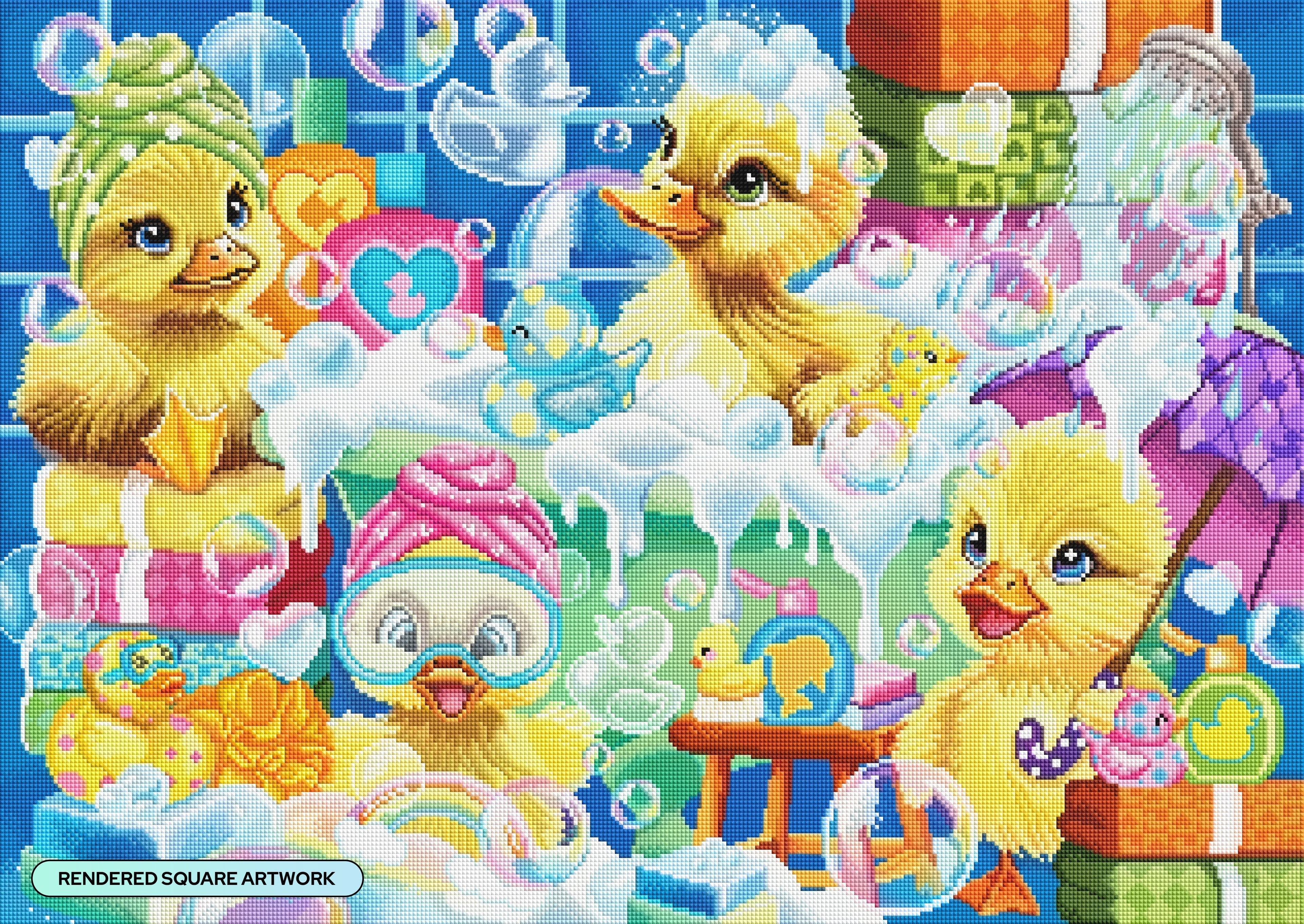 Scrub a Dub Ducklings D6