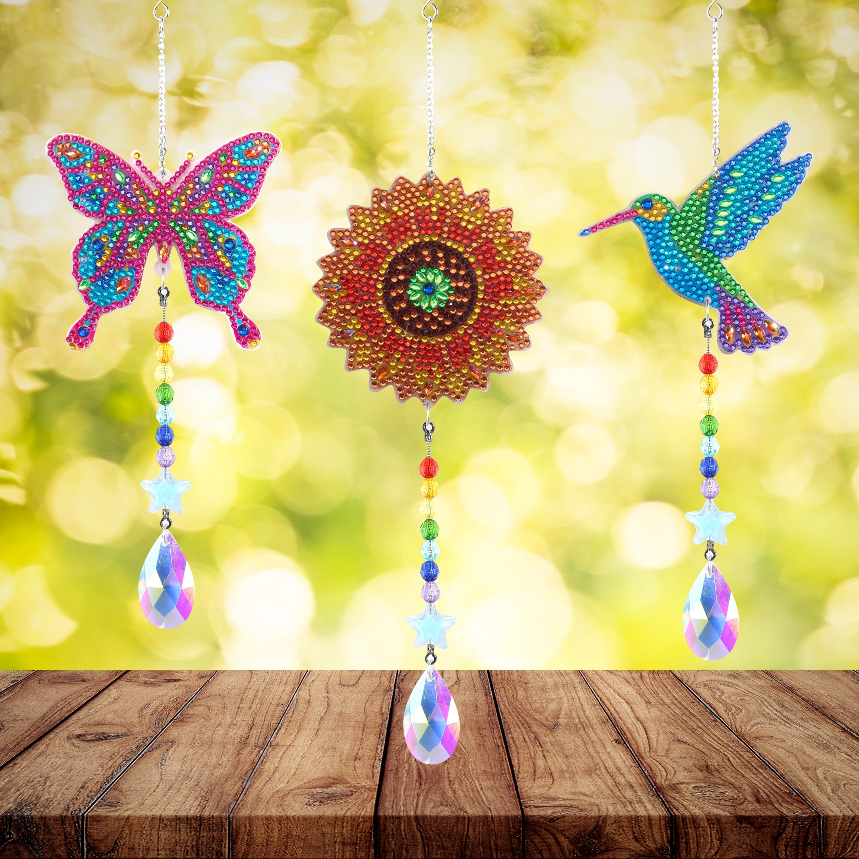 Suncatchers - Hummingbird/Sunflower/Butterfly - Round 2 Q1