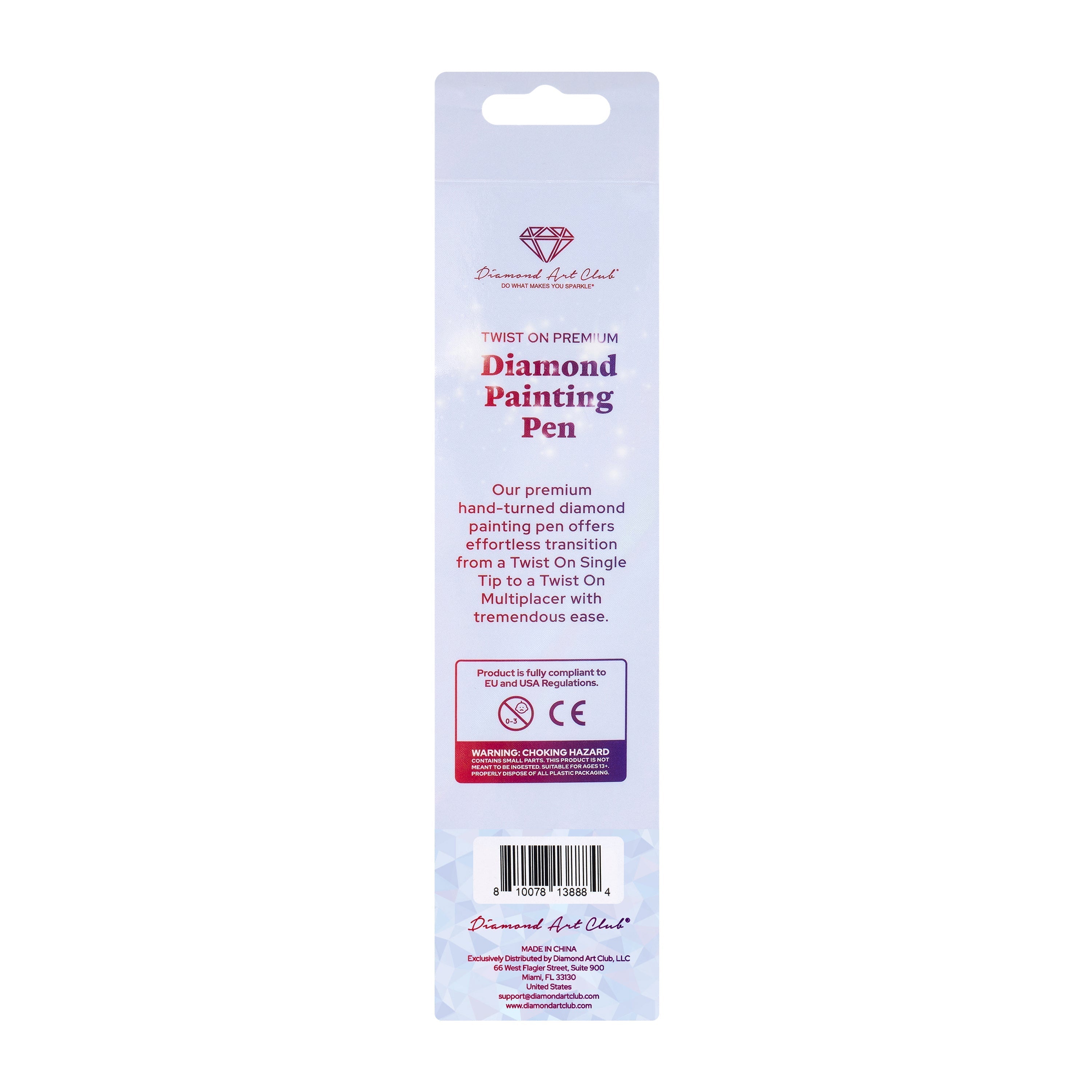Twist-On Dual-Threaded Premium Drill Pen – Maui Swirl M8