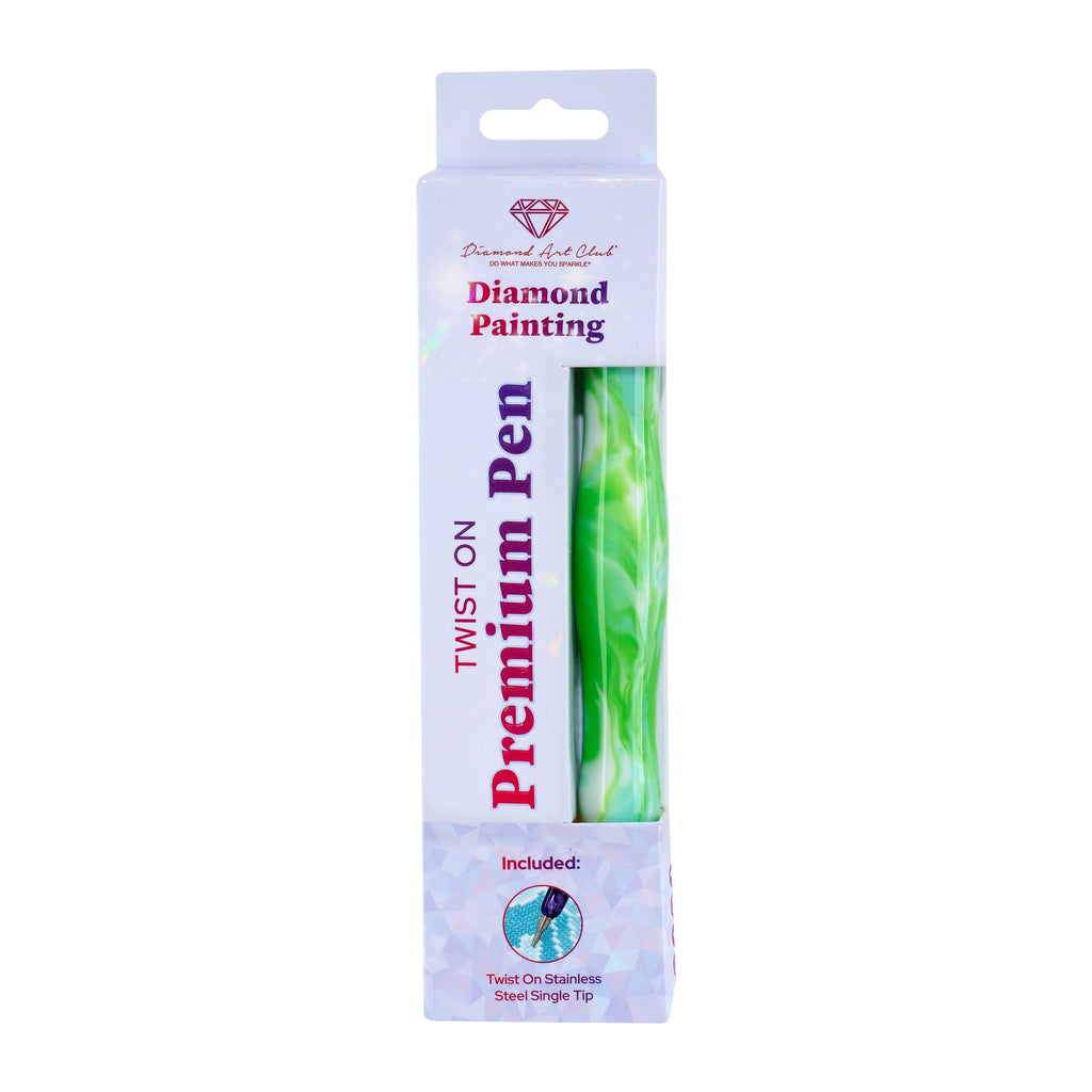 Twist-On Dual-Threaded Premium Drill Pen – Seafoam Swirl U8