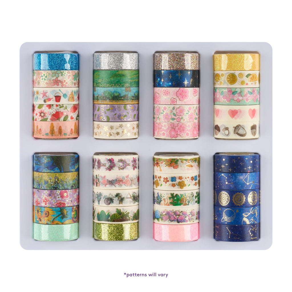 Washi Tape - 40 Mystery Rolls T8